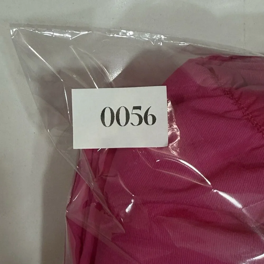 Lululemon Women’s Down For It All Jacket Sonic Pink Hooded Full Zip Puffer 0